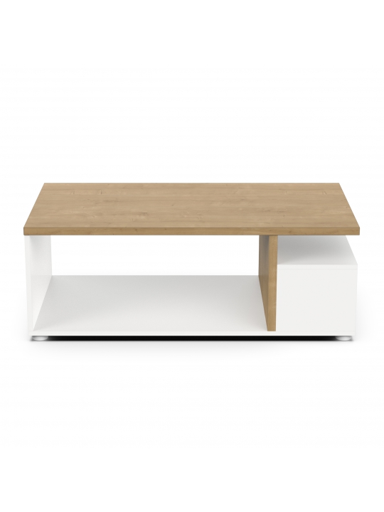 Coffee table ACCESS 466008 white + brown (466008)