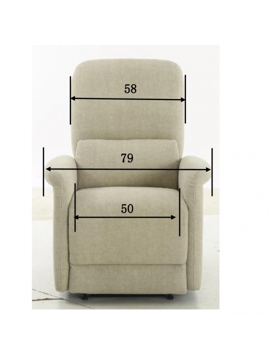 Relax chair NIVARA beige