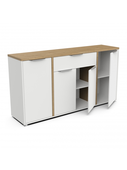 Sideboard ACCESS 347761 white + brown (347761)