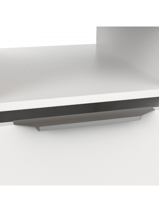Office desk ACCESS 347764 white + brown (347764)