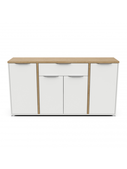 Sideboard ACCESS 347761 white + brown (347761)