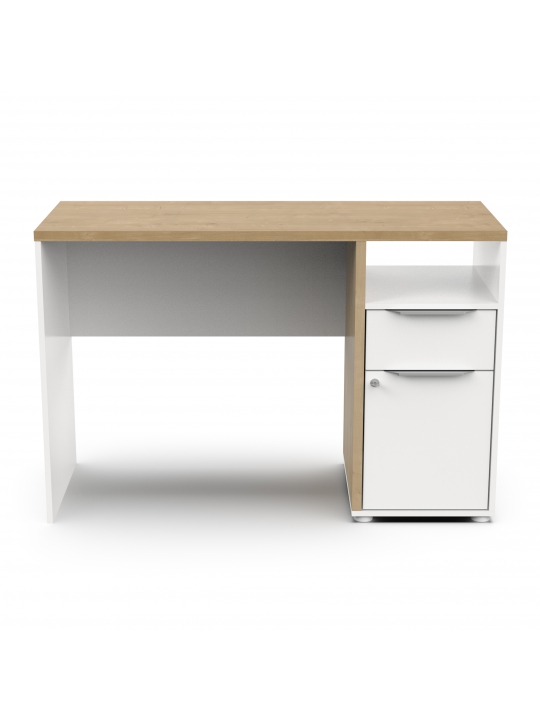 Office desk ACCESS 347764 white + brown (347764)