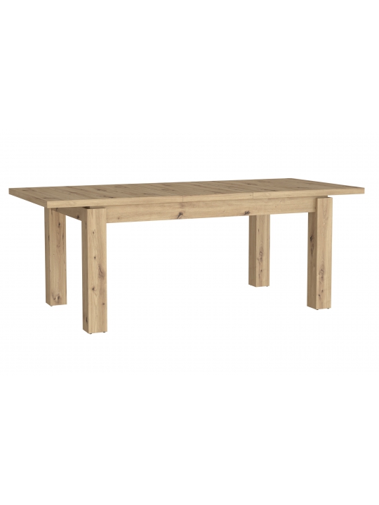 Raztegljiva miza  ALCA 160-206x90x73 cm hrast