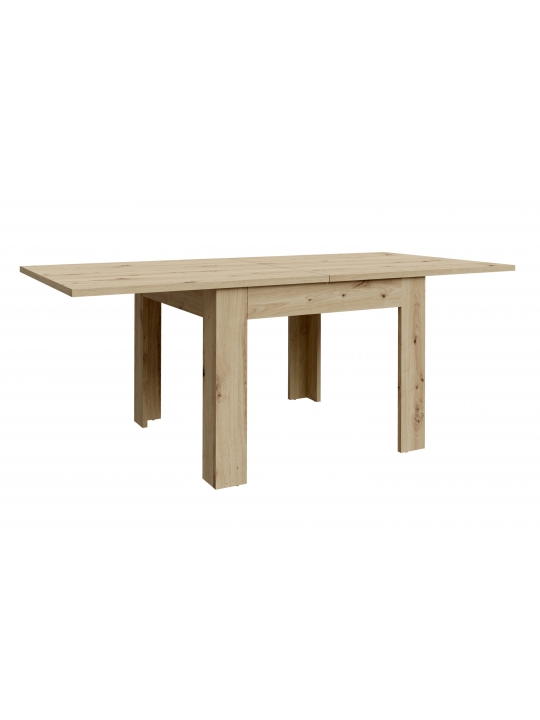 Raztegljiva miza LOTUS 95-190x95x75 cm hrast