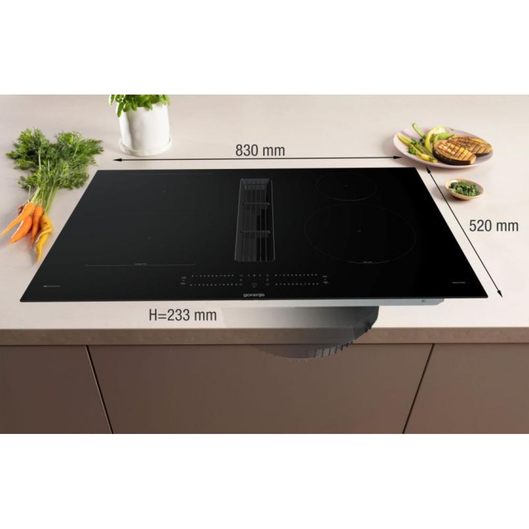 Indukcijska kuhalna plošča z napo GEH8432BSCWF