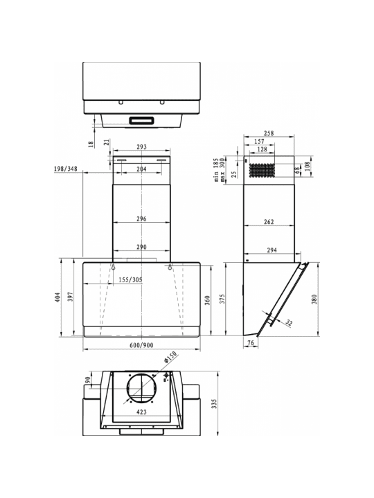 Napa WHI949EXBG