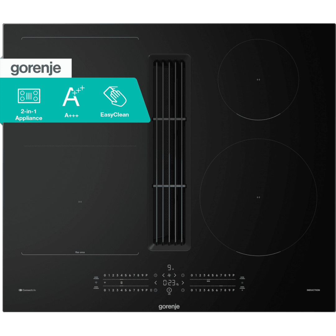 Indukcijska kuhalna plošča z napo GEH8432BSCWF