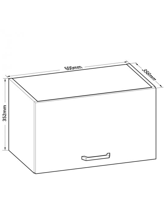 Kuhinjski element BIANCO 10 486971 bel