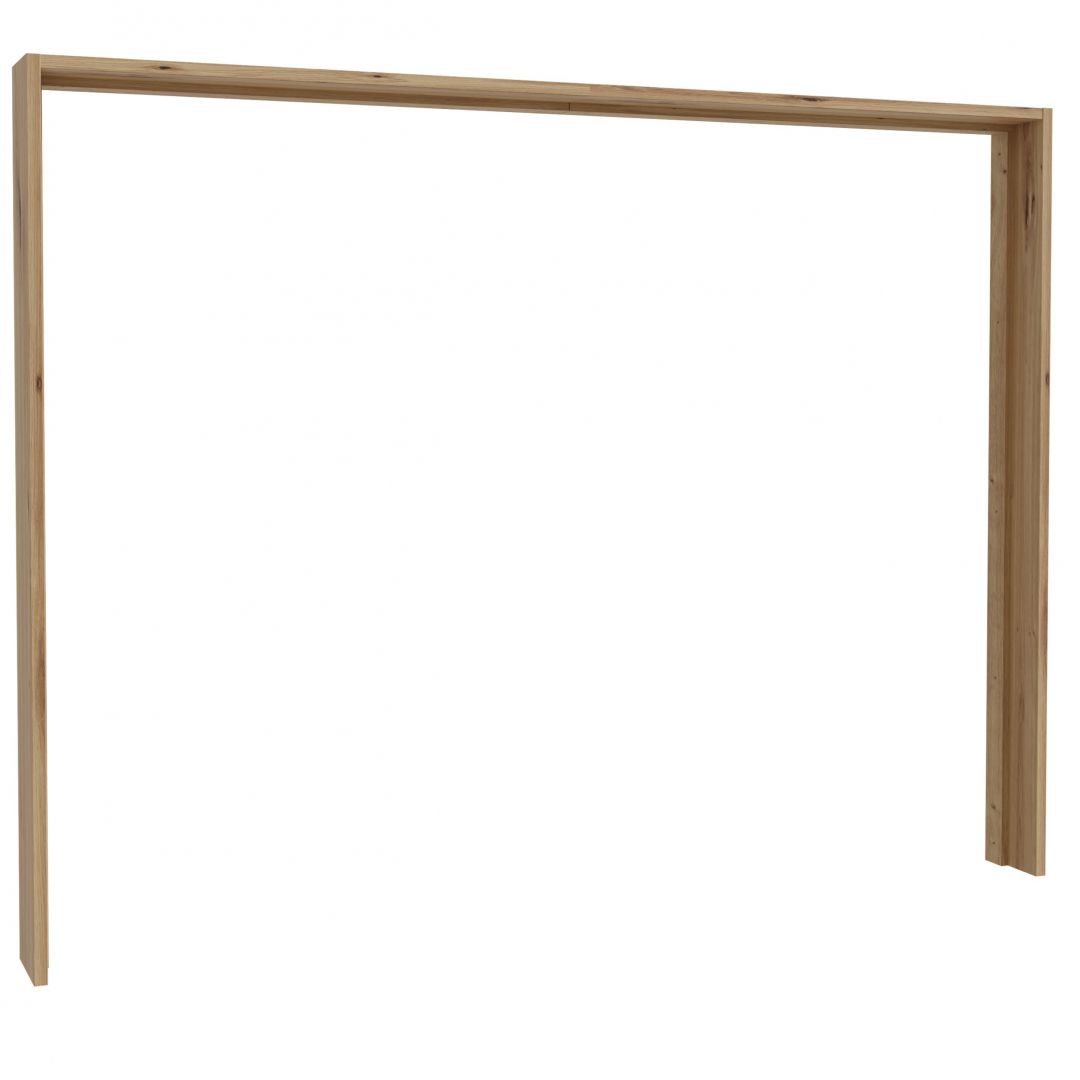 Wardrobe KASURA - frame oak+grey LUXZ01-D78