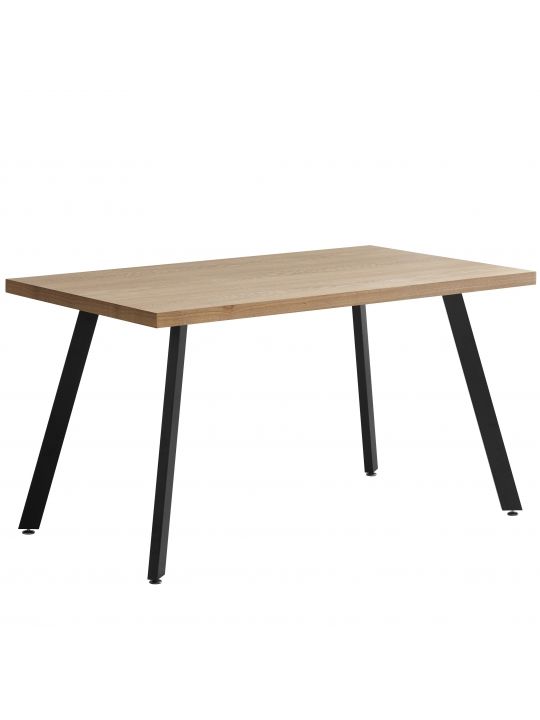 Table STARS 140x80x75 MDF brown