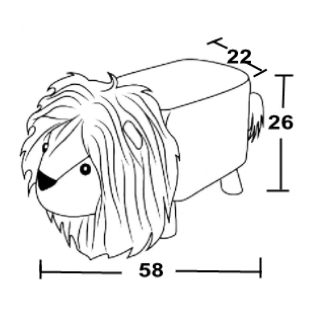 Pouf LION