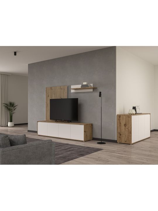 Stenski panel SKELPE SXPB05-M961 hrast