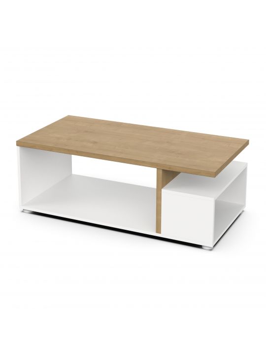 Coffee table ACCESS 466008 white + brown (466008)