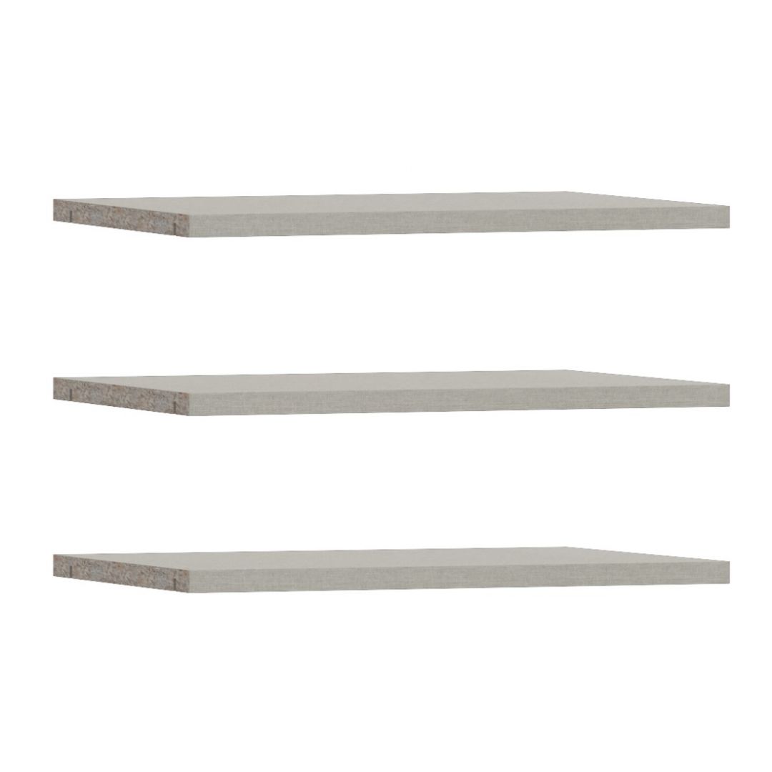 Set treh dodatnih polic za FITTIO 120 cm