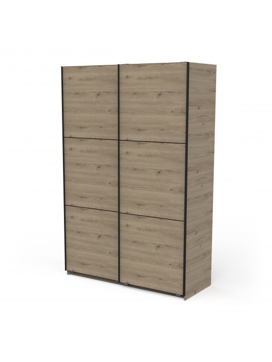 Wardrobe ALAHAMBRA 411941 oak + black (411941)
