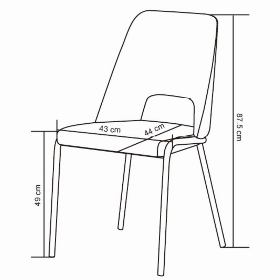 Chair PERIN grey