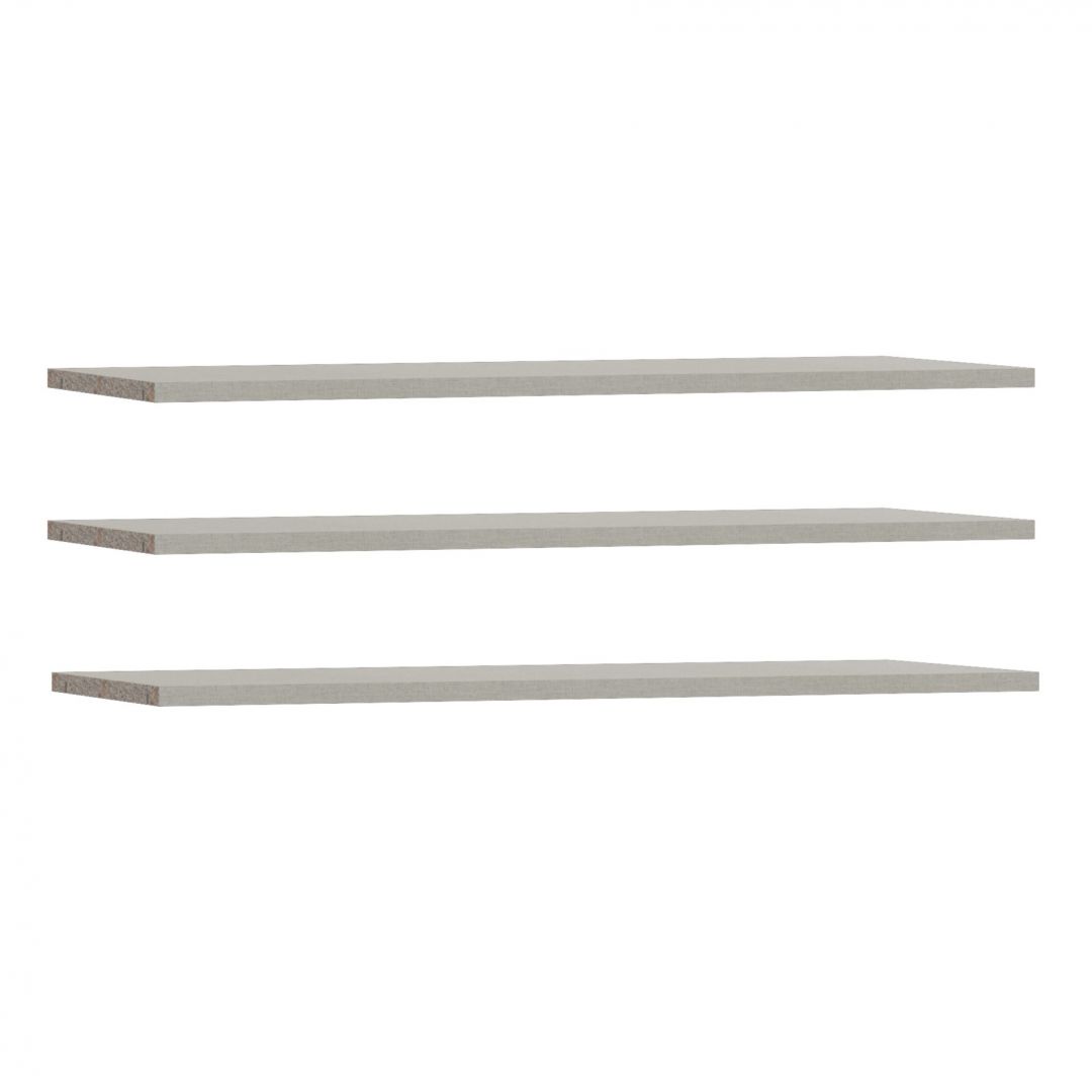 Set 3 dodatnih polic FITTIO 200 cm