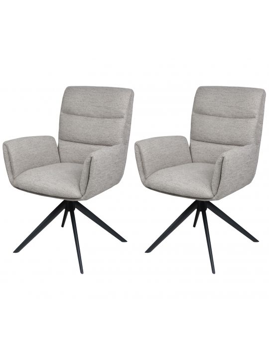 Stol OSAKA svetlo siv