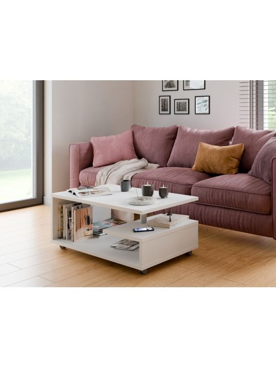 Coffee table BAILEY white
