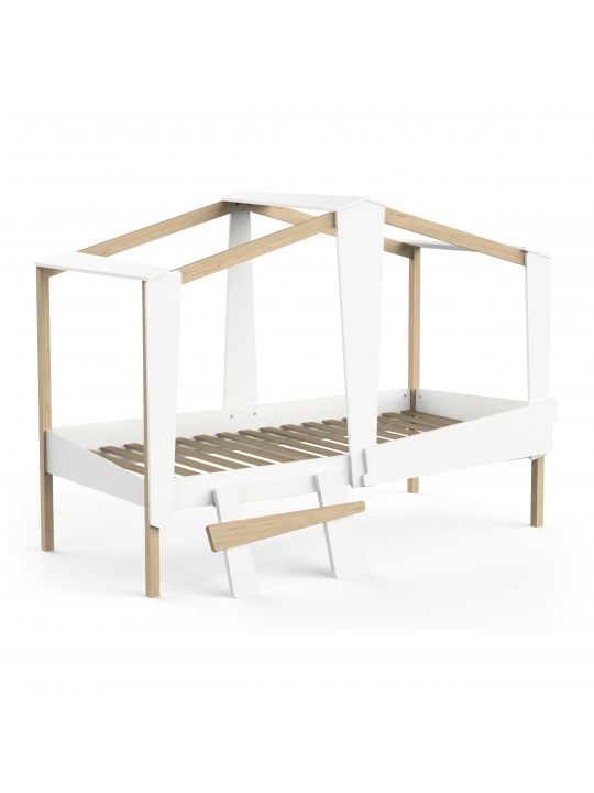 Bed CABANE 395406 white (395406)