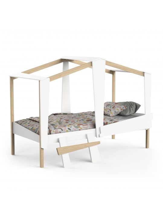 Bed CABANE 395406 white (395406)