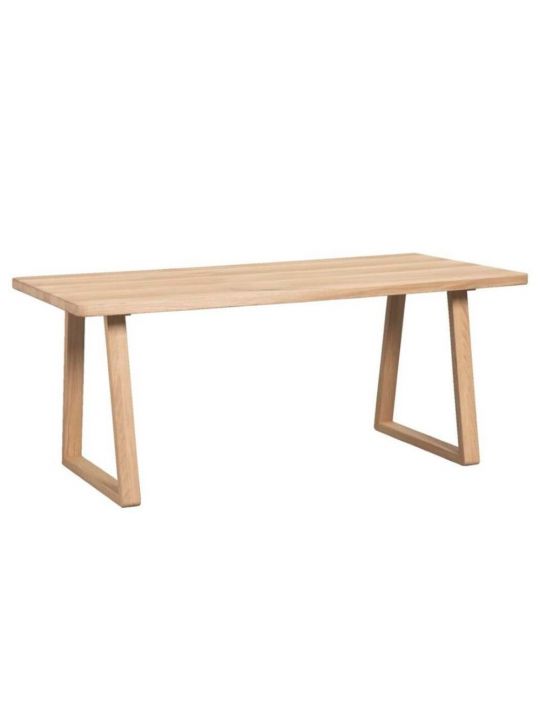 Table CONNECT - top 220x100 3-ply DL 40mm oak R35 edge (CONNECT)