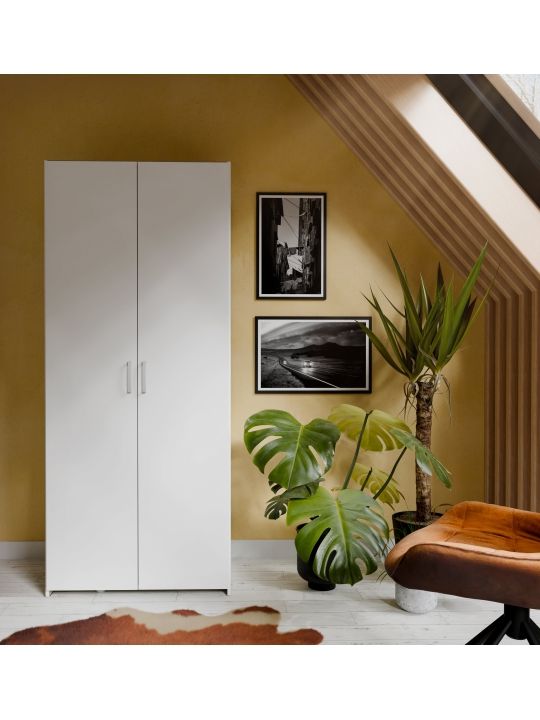 Garderobna omara WEST MARIN JOES723-120 bela