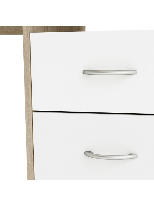 Office desk ARISTOTE oak-white 101000 (101000)