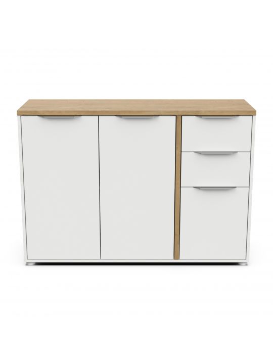 Sideboard ACCESS 347760 white + brown (347760) Sideboard ACCESS 347760 white + brown (347760)
