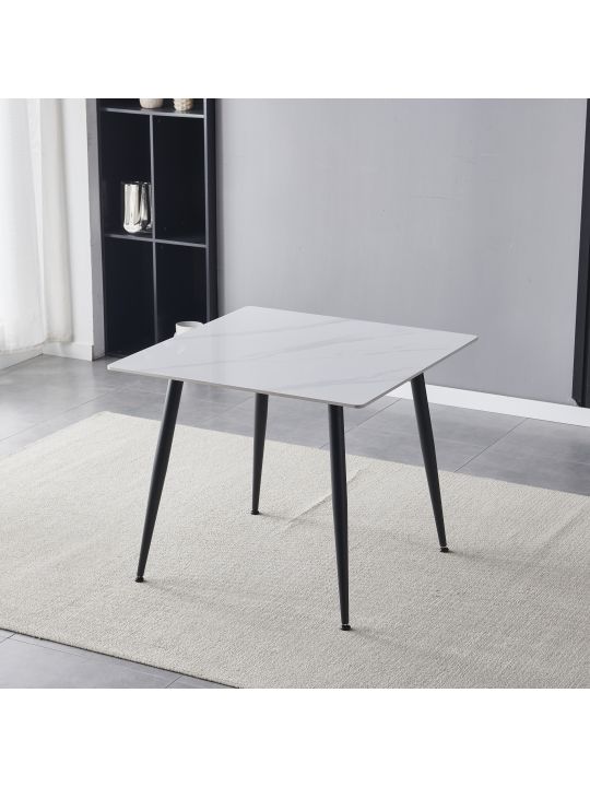Table ADRIA 70x70x75 cm HG marble white Table ADRIA 70x70x75 cm HG marble white