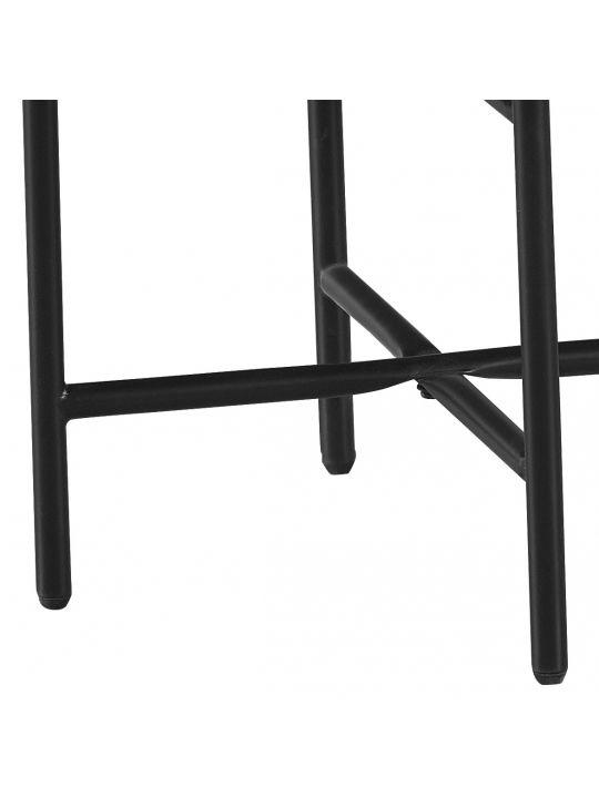 Coffee table KAMIK HIGH brown MDF