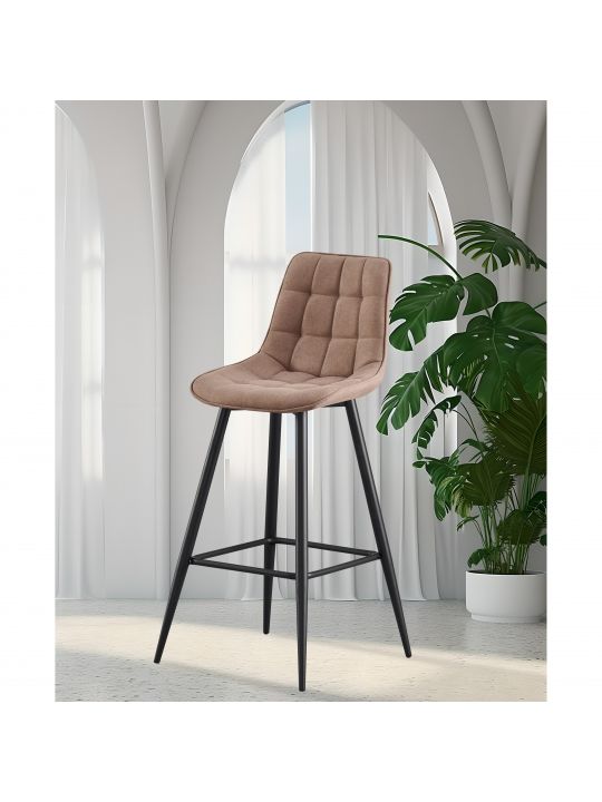 Bar chair MARGARITABAR brown  (LSC992BC - CAIDU 086-6)