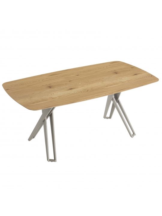 Table CARACAS 180x90cm oak MDF
