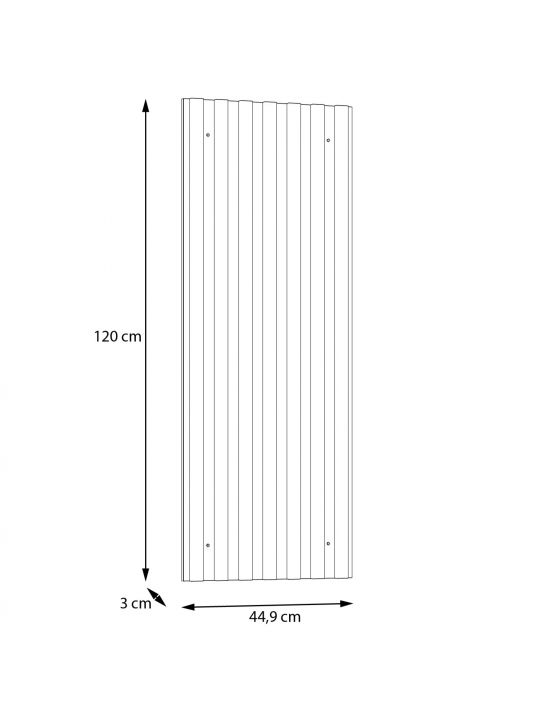 Stenski panel SKELPE SXPB05-M961 hrast