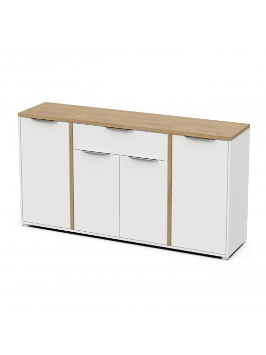Sideboard ACCESS 347761 white + brown (347761)