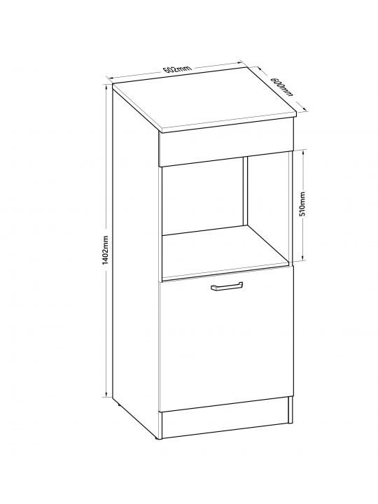 Kuhinjski elelmnt BIANCO 12 486973 bel