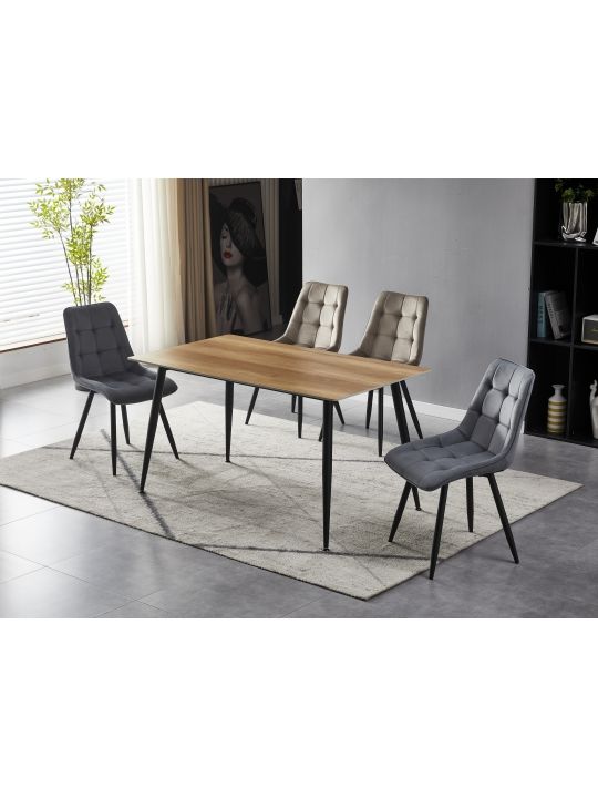 Chair MESINA grey (OKC-1249, CDBL-14) Chair MESINA grey (OKC-1249, CDBL-14)