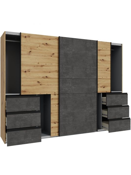 Wardrobe WINN 2 W2QS13331-C752