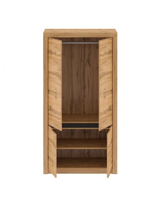 Wardrobe MAREDA 2 oak (Toronto F, color oak wotan)