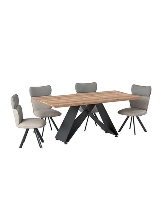 Miza CONNECT - plošča ŠVICARSKI ROB DL