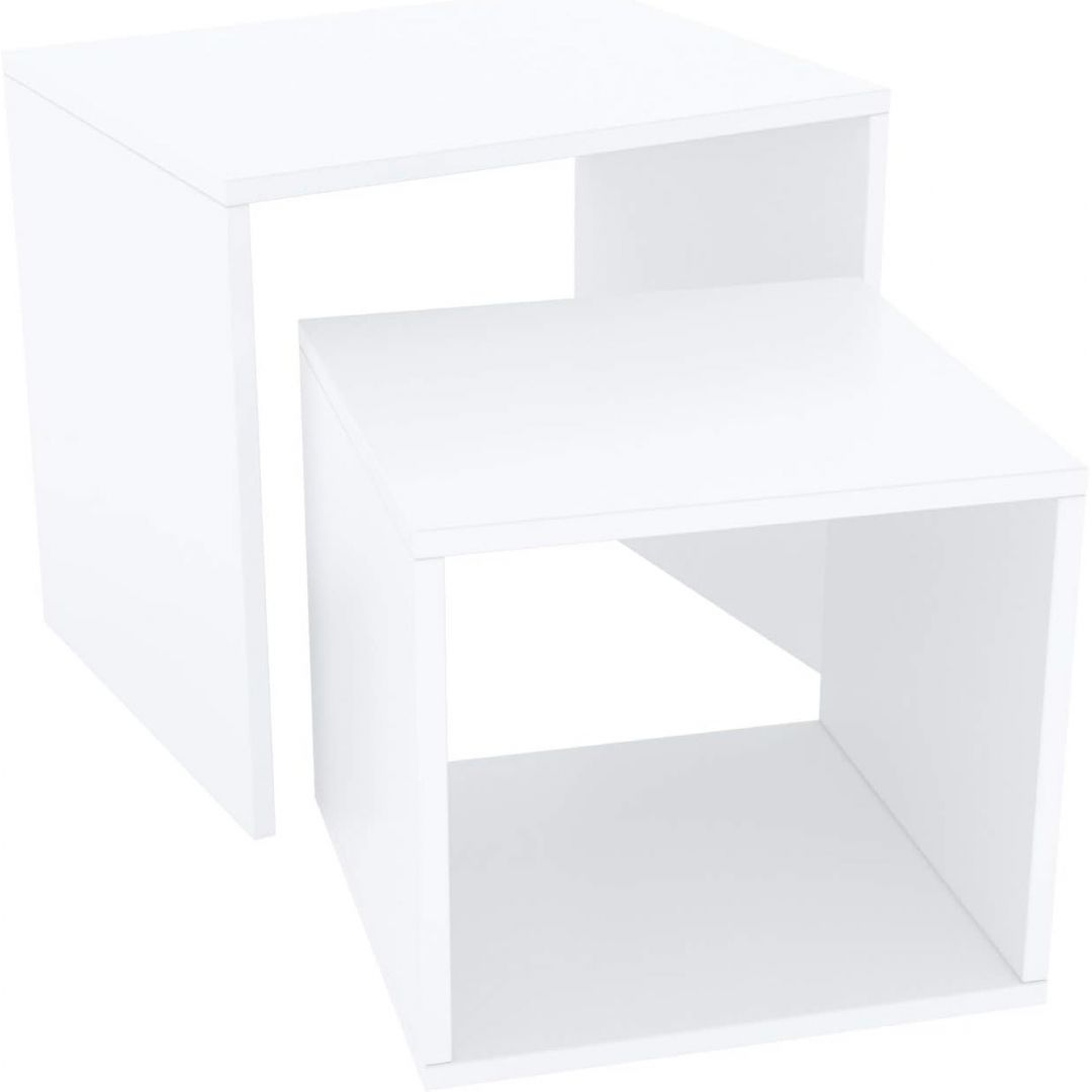 Coffee table BAZZANO white (2007 Coffee table, color white / white)