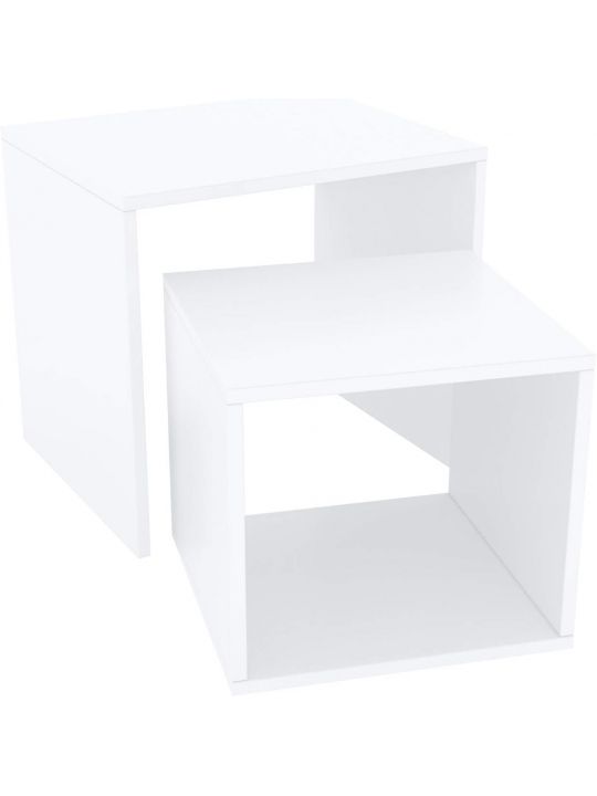 Coffee table BAZZANO white (2007 Coffee table, color white / white)