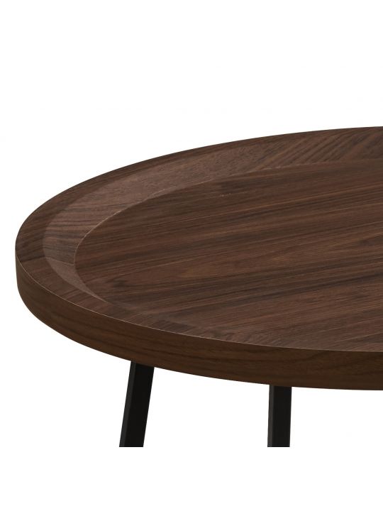Coffee table GLOMI dark brown MDF