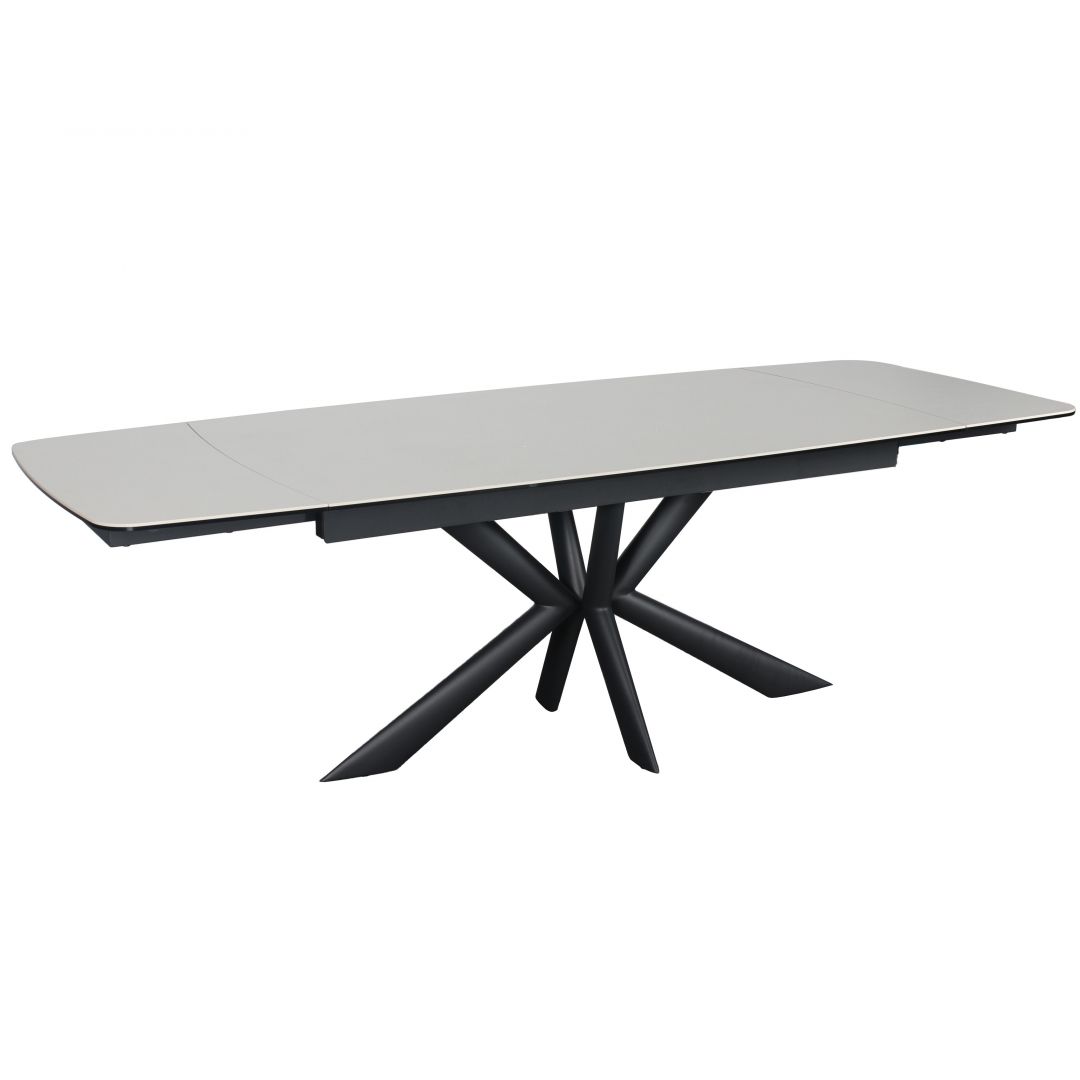 Extendable table OBAN 160-240x90x76cm white