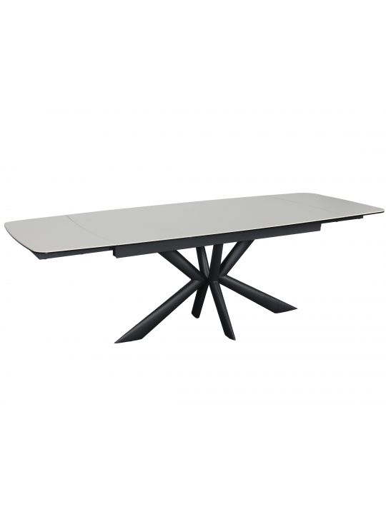 Extendable table OBAN 160-240x90x76cm white