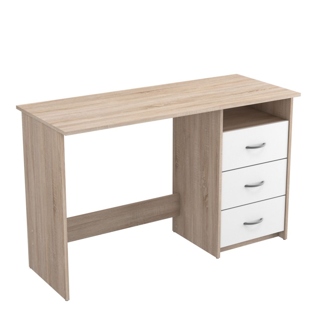Office desk ARISTOTE oak-white 101000 (101000)