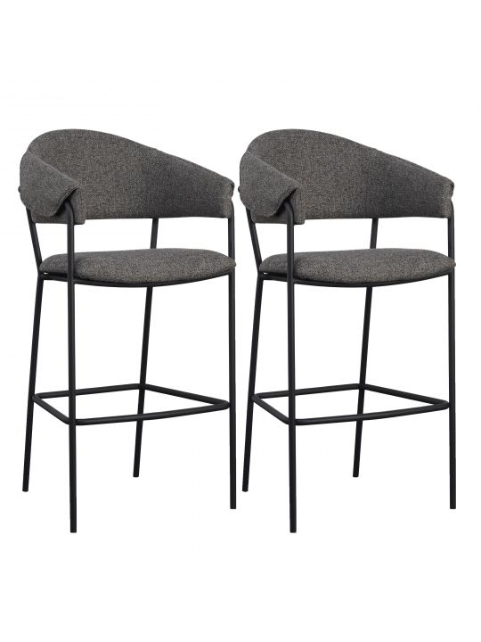 Barski stol SLAMBAR (antracit)