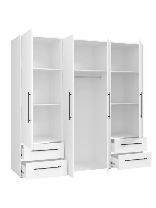 Wardrobe MOKKARIS white MKSS841-120