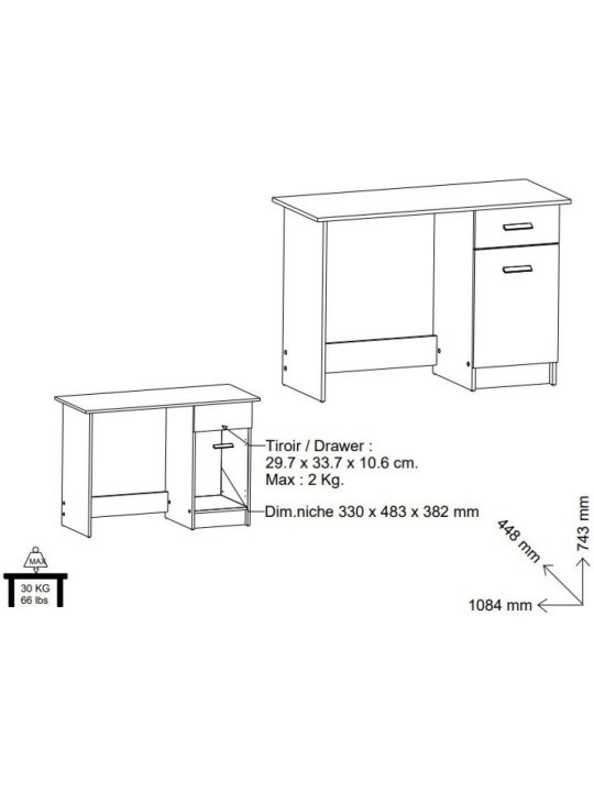 Office desk OSIRIS 425394