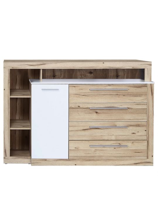 Chest KASURA oak+grey KSRK352L-M815